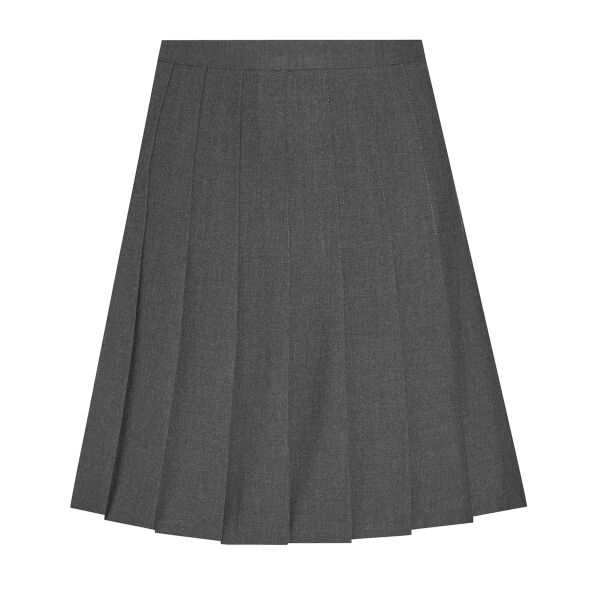 David Luke Stitched Down Knife Pleat Skirt Badged Thumbnail