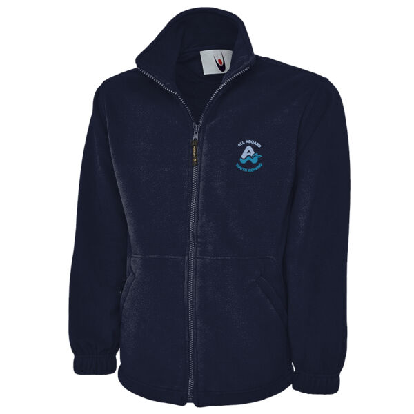 All Aboard Youth Rowing - Classic Full Zip Fleece Jacket Thumbnail